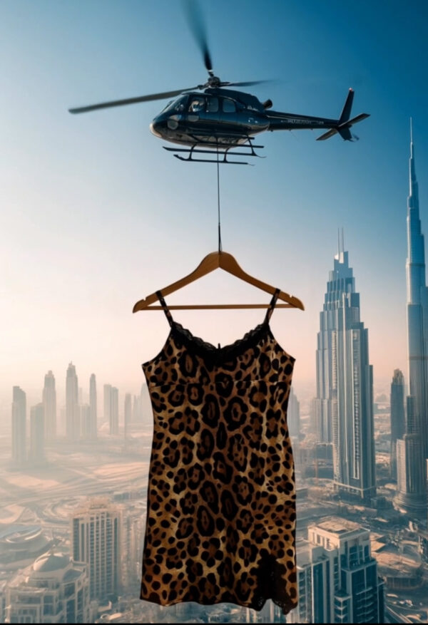 Robe léopard fluide pour l’été – Image 2
